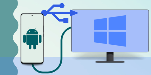 So übertragen Sie Dateien mit einem USB-Kabel von Android auf den PC